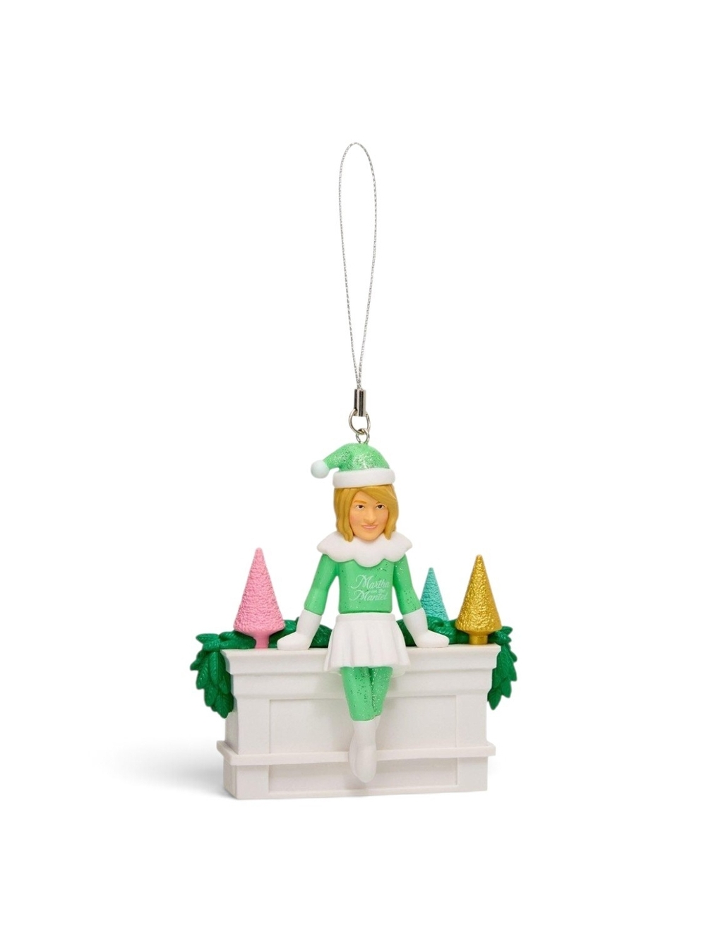 Martha on the Mantel Martha Stewart Christmas Mantel Ornament NIB - Picture 3 of 4